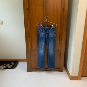 J Crew stretch straight leg boyfriend jeans